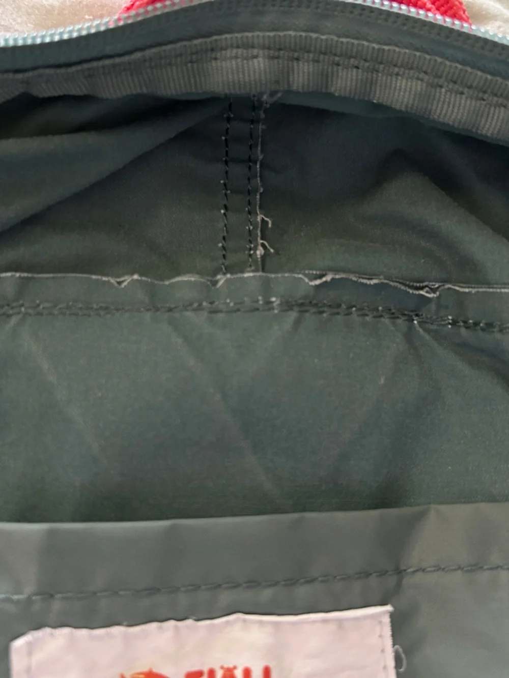 Fjallraven Kånken Backpack in Teal with Pink Accents